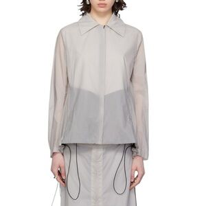 JOHANNA PARV Designer Sz S Gray Cover Jacket New Without Tag